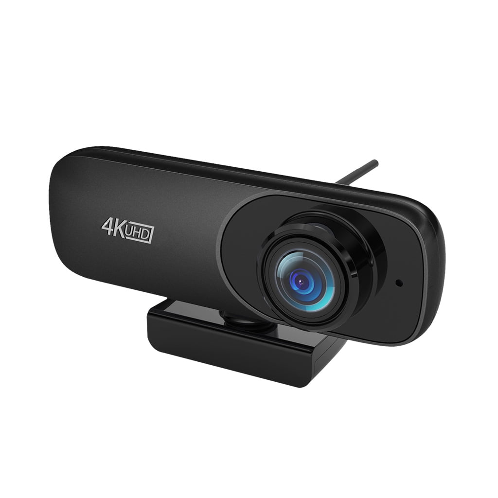 BQBQERT 4K Full High Definition Camera 120° Wide View Built-in Microphone Usb 2.0 Drive Webcam for Broadcast