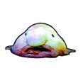 thumbnail image 3 of CafePress - Blobfish, Psychrolutes Marcidus T Shirt - Men's White Classic Cotton T-Shirts, 3 of 4