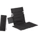 thumbnail image 5 of Silla de camping plegable con respaldo para el suelo y bolsa de transporte para exteriores Negro, 5 of 9