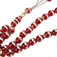 thumbnail image 3 of Beads Rosary 33 Grains Exquisite Unique Pattern Religious Article Worship Prayer SuppliesRed, 3 of 3