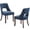 Navy Blue, variant on LEGAHOME Upholstered Dining Chair Set of 2, Wooden Dining Side Chairs with Curved Backrest, Mid-Century Chenille Kitchen Chairs for Dining Room, 300lbs Weight Capacity, Beige
