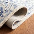 thumbnail image 5 of SAFAVIEH Metro Carrissa Medallion Area Rug, Blue/Ivory, 6' x 6' Square, 5 of 8