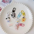 thumbnail image 4 of Sanrio-Llavero Original para bolso de pareja, colgante de Hello Kitty, caja de Airpods de coche, accesorios de joyería para teléfono, 6 uds., 4 of 4