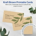 thumbnail image 3 of Avery 2" x 3-1/2" Rectangle Cards, Kraft Brown, 200ct, 3 of 11