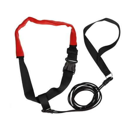 

Swim Training Leash Adjustable Swimming Resistance Band with 2-meter/78.6inch Elastic Rope Swimming Posture Training Tool for Home Swimming Pool