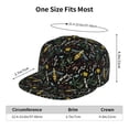 thumbnail image 5 of Goofa Wasp and Florals Printed Men's Baseball Cap,Straight Brim Hat,Golf Dad Hat,Versatile Style,Sun Protection Cap,Travel Hat, 5 of 9
