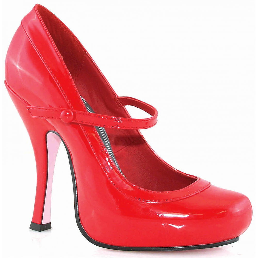 Barbie Sized Red Stilettos Shoes 8 Pair 