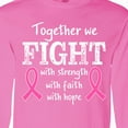 thumbnail image 4 of Inktastic Together We Fight Breast Cancer Awareness Long Sleeve T-Shirt, 4 of 5