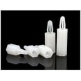 thumbnail image 4 of 100pcs Button-type hexagonalnylon spacer column M3x5mm, 4 of 5