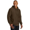 thumbnail image 4 of Sport-Tek F281 Mens Super Heavyweight Pullover Hooded Sweatshirt, Brown - 2XL, 4 of 6