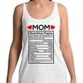 thumbnail image 2 of Mom Nutrition Facts Tank Top Unisex Large White, 2 of 5