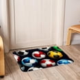 thumbnail image 6 of Football Polyester Non-Slip Machine Washable Bath Rug Indoor Rug Door Carpet, 6 of 6