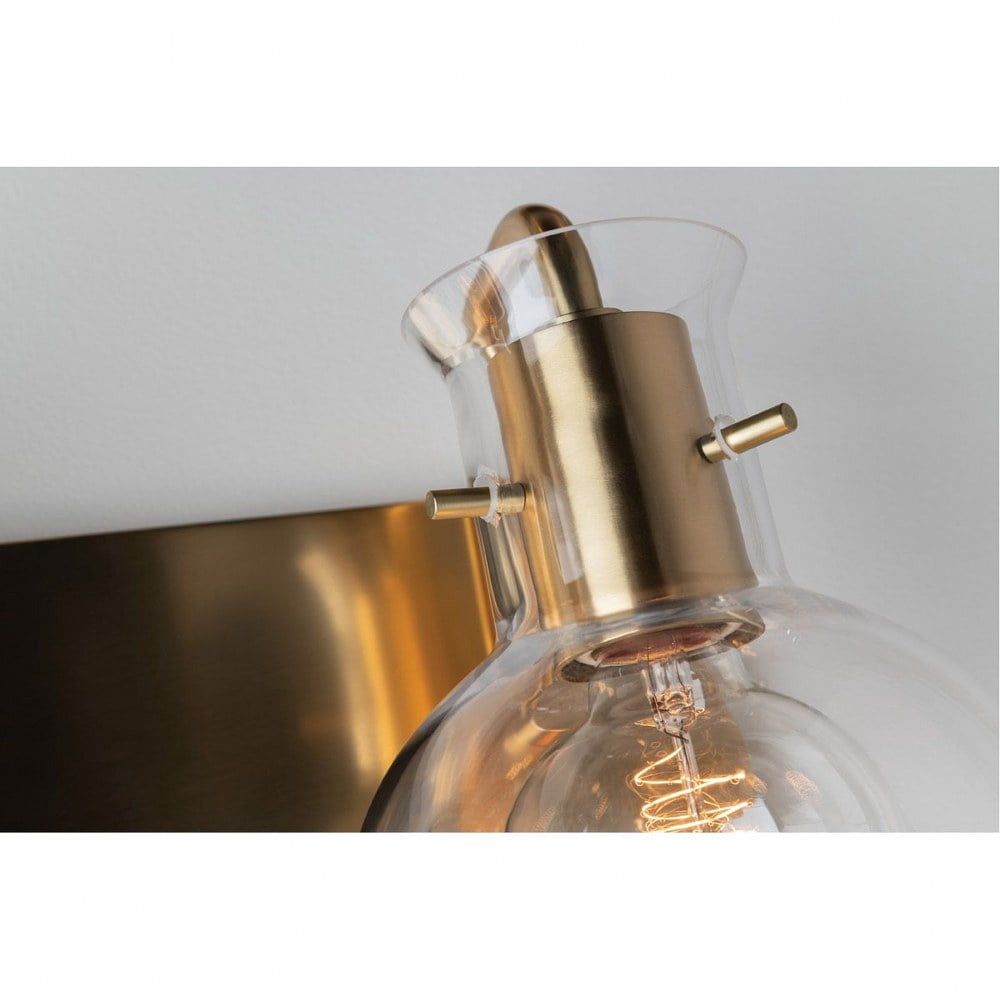 -One Light Bathroom Light Fixture in Style-6 inches Wide By 8 inches High-Polished Nickel Finish Bailey Street Home 735-Bel-2692729