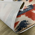 thumbnail image 5 of Ambesonne Union Jack Place Mats Set of 4, Vintage London Flag Art, Standard Size, Dark Blue Brown and Red, 5 of 6