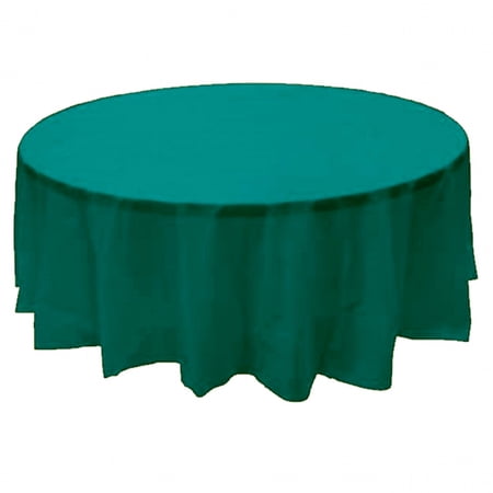tablecloths diameter teal plastic round table dialog displays option button additional opens zoom walmart