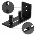 thumbnail image 4 of WINSOON Sliding Barn Door Floor Guide Wall Mount Style Adjustable Double Roller Hardware Black Finish, 4 of 6