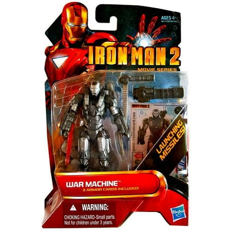 Hasbro Iron Man 2 Movie Series War Machine 4 Action Figure