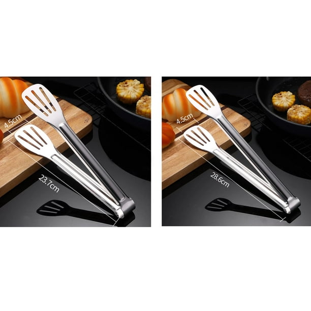 ShenMo Stainless Steel Fish Tongs, Steak Tongs, Stainless Steel Kitchen