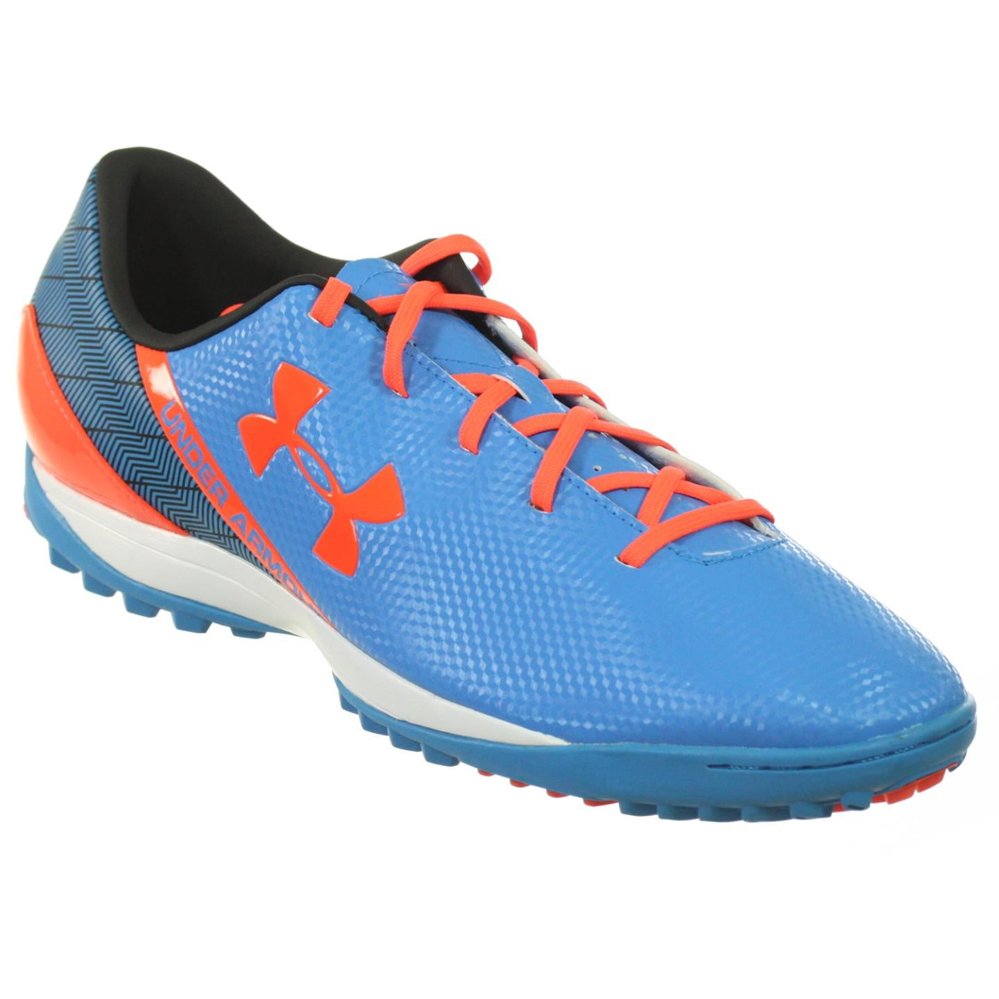 under armour blue orange shoes
