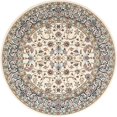 thumbnail image 1 of Unique Loom Tapis Motif Médaillon Narenj 5' x 5' Rond Ivoire/tan, 1 of 1