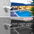 thumbnail image 5 of ANRAN Security Camera Outdoor with 4dBi Dual Antennas, 1080P WiFi Home Surveillance Camera with Night Vision, 2-Way Audio, IP65 Waterproof, Siren, Plug-in Power, 2.4G WiFi, SD and Cloud Storage, 5 of 10