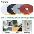 5M UShaped Edging Edge Tape Furniture Banding Seal Strips Tpe