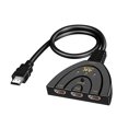 thumbnail image 1 of 4Kx2K HDMI-compatible Switcher Switch Cable Desktop PC HDTV Selector Consola de juegos Adaptador divisor ABS con indicador LED Methold EL005067-00, 1 of 2