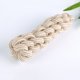 thumbnail image 2 of Un juguete para cachorros de cuerda anudada blanca de 22 cm, adecuado para perros pequeños y medianos, juguetes para el cuidado dental de cachorros, algodón natural, 2 of 5