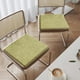 thumbnail image 5 of Cojín de lino, 1 pieza, cojines para silla de comedor, cojín para silla, desmontable y lavable, cojín para silla de casa u oficina, almohadilla de esponja gruesa, diseños de correa antideslizante, alm, 5 of 6