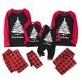 thumbnail image 6 of Onlypjs Family Matching Christmas Pajamas Sets – Holiday Red Plaid Long Sleeve Tops & Pants for Women, Men, Couples, 6 of 7