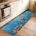 thumbnail image 3 of Funny Diving Giraffe Area Rugs Collection 2'x6', Ocean Coastal Coral Fish Marine Life Non Slip Indoor Rectangle Throw Runner Rug Floor Mat Carpet for Living Room Dining Table Bedroom Nursery, 3 of 9
