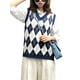 thumbnail image 2 of Chaleco tipo suéter para mujer Prendas de punto sin mangas Estilo preppy Nituyy GL714-FN40941D1, 2 of 4
