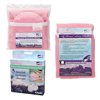 NuAngel Flip & Go Nursing Pad Case with Nursing Blanket & All-Natural White Cotton Nursing Pad Set