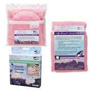 NuAngel Flip & Go Nursing Pad Case with Nursing Blanket & Cotton Nursing Pad Set Pink