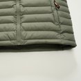 thumbnail image 5 of Mens Puffer Vest Winter Full Zipper Sleeveless Padded Jacket Gilets with Detachable Hooded Warm Outerwear Zip Up Pockets Vests, 5 of 9