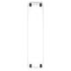 thumbnail image 5 of Bandeja de almacenamiento de cajones de plástico Glad – Contenedor organizador resistente para el hogar, cocina, baño, dormitorio, oficina | Pies antideslizantes, 13" x 3", transparentes, 5 of 5