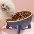thumbnail image 5 of Raised for Cat Bowls for Indoor Cats Protect Pet's Spine Single Bowls 15° 4 Opti, 5 of 11