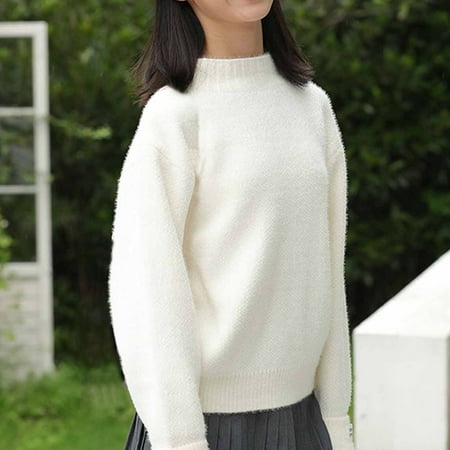 

Leutsin Autumn And Winter Medium And Large Boys Girls Round Neck Pullover Sweater