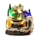 thumbnail image 3 of Figura de resina para construir una casa navideña con luces LED y música para estantería navideña, dormitorio, oficina, escritorio, regalo , De Arbol de navidad, 3 of 8