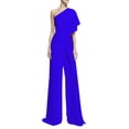 thumbnail image 3 of Mono de mujer con mangas abullonadas, pantalón de vestir, vestido de banquete informal, 3 of 5