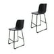thumbnail image 1 of Set de 2 Bancos Mundo In Minimalistas para Barra Negro, 1 of 8