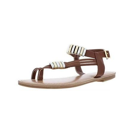 Bar Iii Womens Vera Fabric Open Toe Casual Ankle Strap Sandals