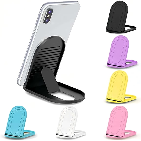Cell Phone Stands, Portable Stand Holder for Desk Applicable to iPhone and Other Mobile Phones Tablets Foldable Stands 6pack