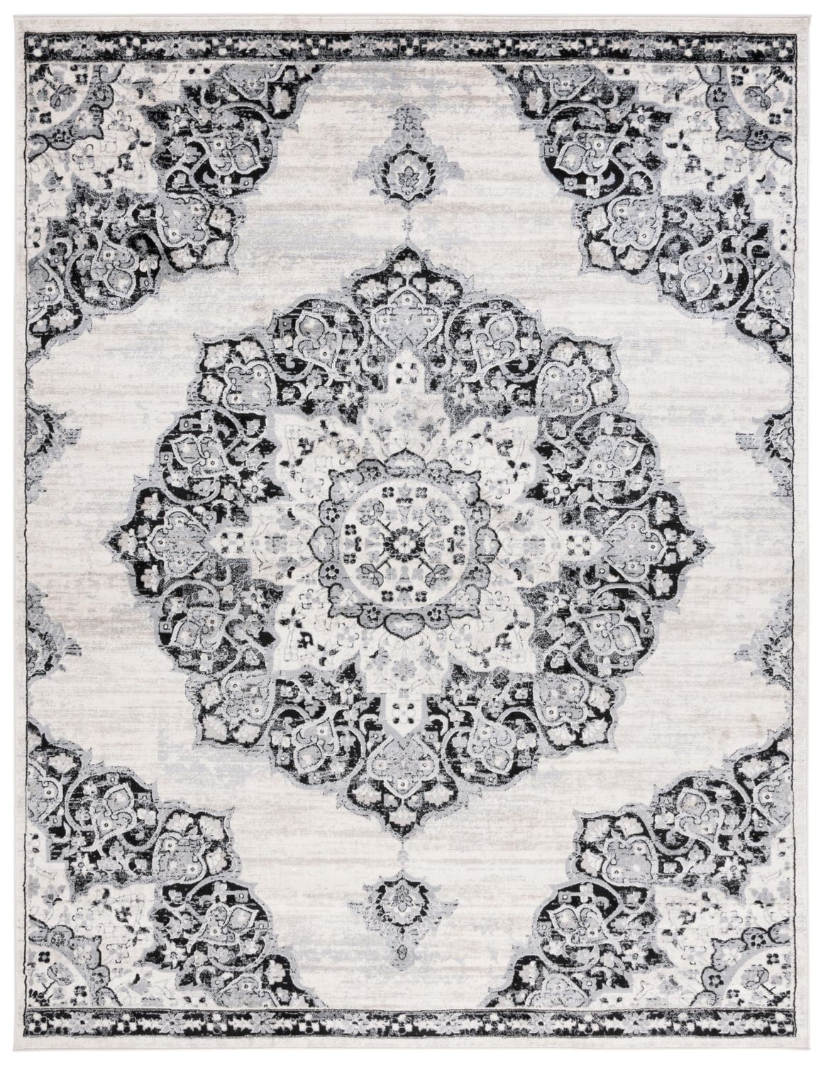SAFAVIEH Brentwood Dimitri Floral Bordered Area Rug