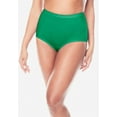 thumbnail image 5 of Comfort Choice Women's Plus Size Full Coverage Nylon Brief 10-Pack, 5 of 6