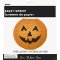 thumbnail image 2 of 10" Round Pumpkin Halloween Paper Lantern, 2 of 2