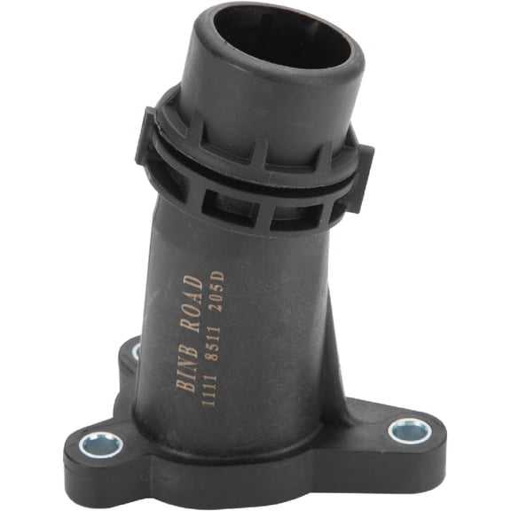 11118511205 Black Engine Block Water Pipe Connector Compatible with BMW 1 2 3 4 5 6 7 X1 X2 X3 X4 X5 MINI F55 F56 2013-2019
