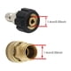 thumbnail image 5 of Speravity Paquete de 2 conectores de conexión rápida para adaptador de de coche M22 a 1/4 pulgadas Herramientas eléctricas Speravity TO008692-00B, 5 of 6