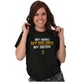 thumbnail image 4 of US Army My Sister Soldier Hero Men's Graphic T Shirt Tees Brisco Brands S, 4 of 6