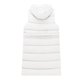 thumbnail image 3 of Gibobby Chaquetas recortadas para mujer, Chaleco largo acolchado para mujer, ligero, sin mangas, con bolsillos(Blanco,G), 3 of 5